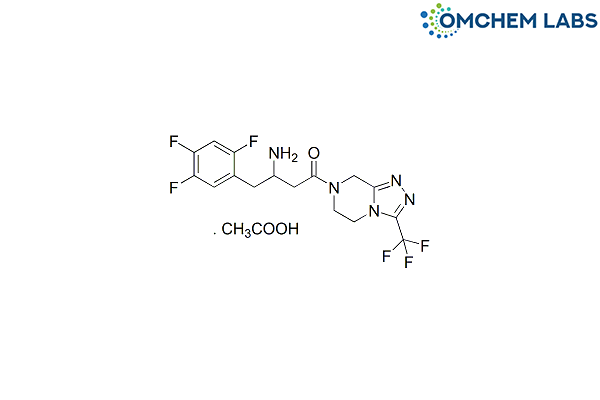 Sitagliptin Racemate Acetate Salt